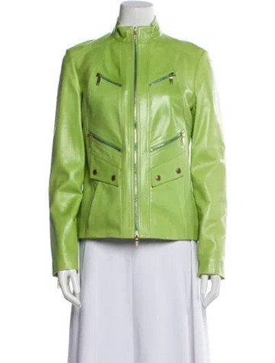 Pre-owned Celine Vintage 2004 Jacket In Green
