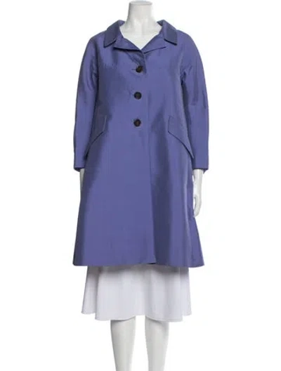 Pre-owned Celine Vintage 2007 Coat In Purple