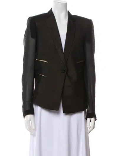 Pre-owned Celine Vintage 2010 Blazer In Black