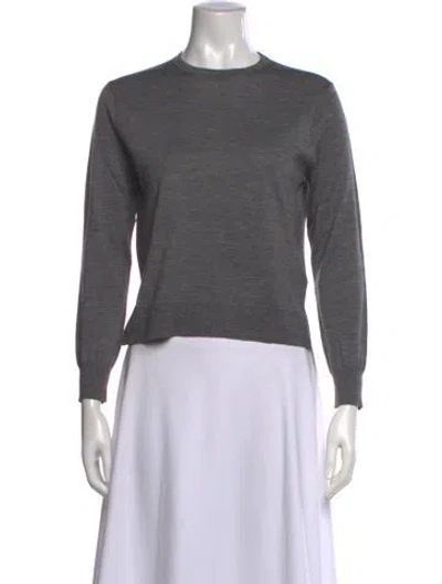 Pre-owned Celine Vintage 2010 Sweater In Grey