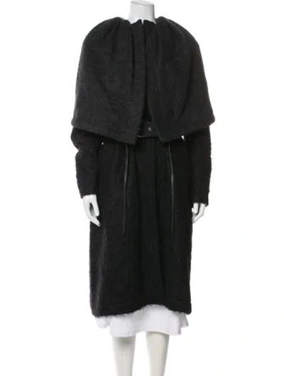 Pre-owned Celine Vintage 2016 Coat In Black