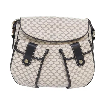 Pre-owned Celine Céline Vintage Beige Canvas Shoulder Bag ()