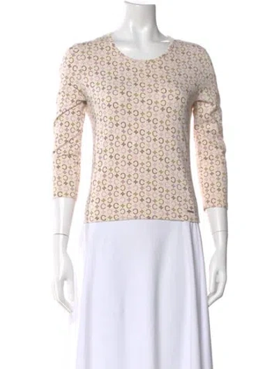 Pre-owned Celine Vintage C Macadam Top In Neutral