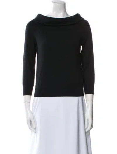 Pre-owned Celine Vintage Cashmere Sweater In Black