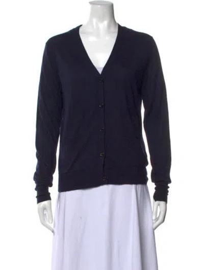 Pre-owned Celine Vintage Cashmere Sweater In Blue