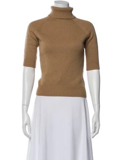 Pre-owned Celine Vintage Cashmere Sweater In Brown