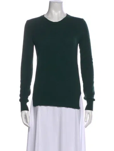 Pre-owned Celine Vintage Cashmere Sweater In Green