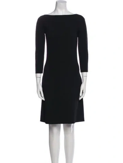 Pre-owned Celine Vintage Knee-length Dress In Black