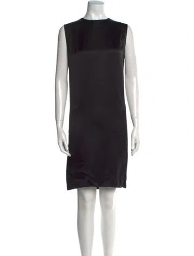 Pre-owned Celine Vintage Knee-length Dress In Black