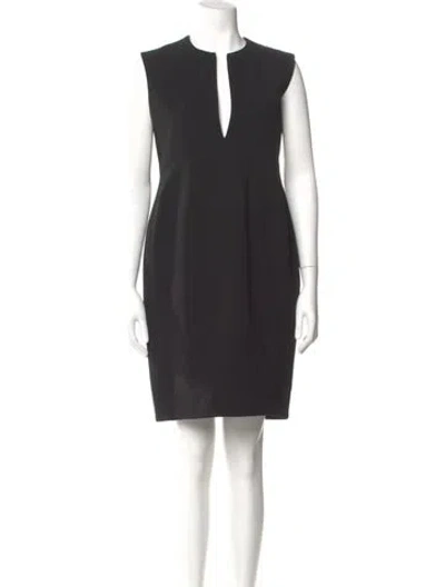 Pre-owned Celine Vintage Knee-length Dress In Black