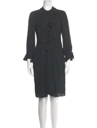 Pre-owned Celine Vintage Knee-length Dress In Black