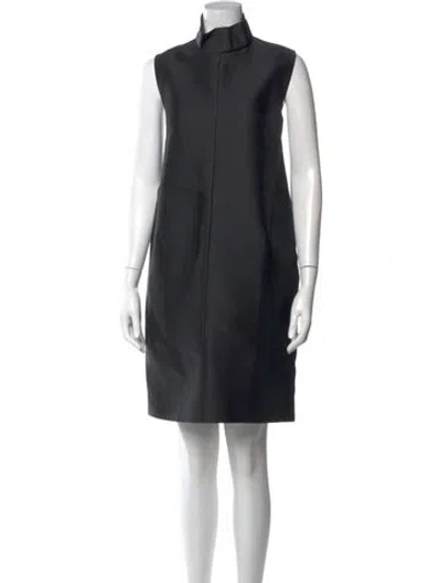 Pre-owned Celine Vintage Knee-length Dress In Black