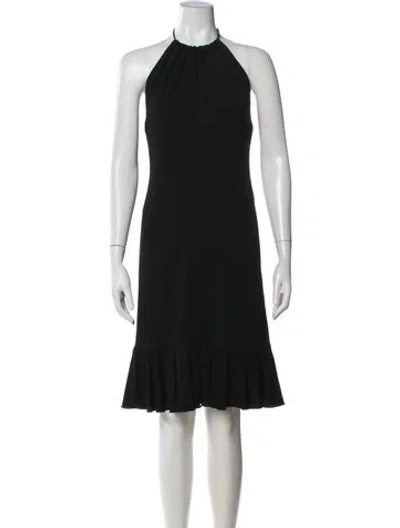 Pre-owned Celine Vintage Knee-length Dress In Black