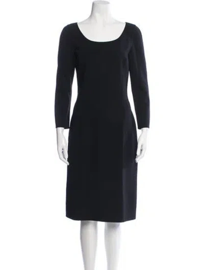 Pre-owned Celine Vintage Knee-length Dress In Black