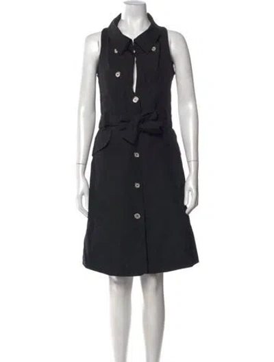 Pre-owned Celine Vintage Knee-length Dress In Black