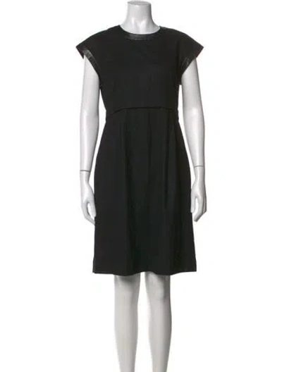 Pre-owned Celine Vintage Knee-length Dress In Black