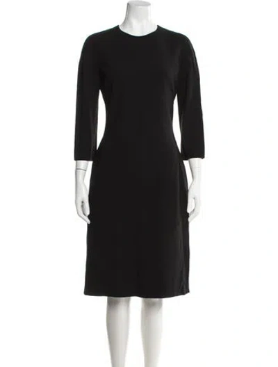 Pre-owned Celine Vintage Knee-length Dress In Black