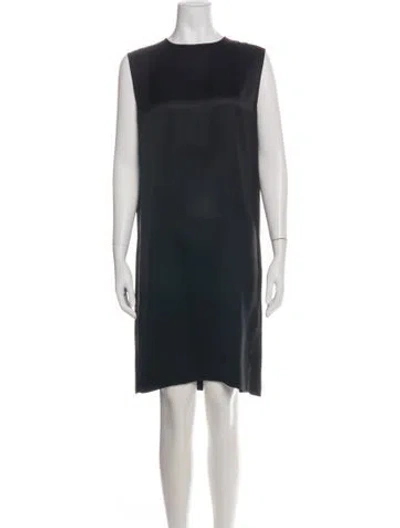 Pre-owned Celine Vintage Knee-length Dress In Green