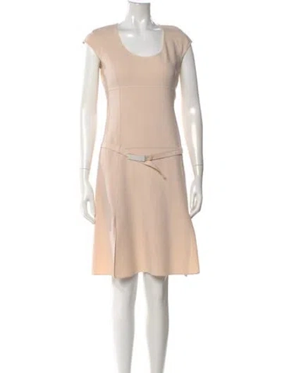 Pre-owned Celine Vintage Knee-length Dress In Neutral