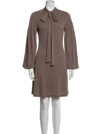 Pre-owned Celine Vintage Knee-length Dress In Neutral