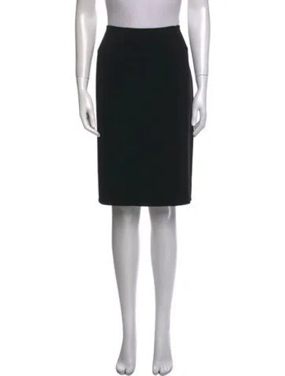 Pre-owned Celine Vintage Knee-length Skirt In Black