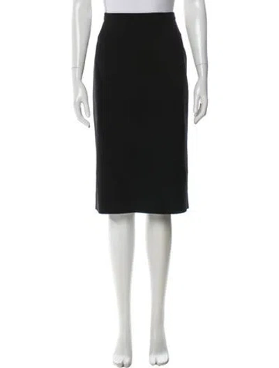 Pre-owned Celine Vintage Knee-length Skirt In Black