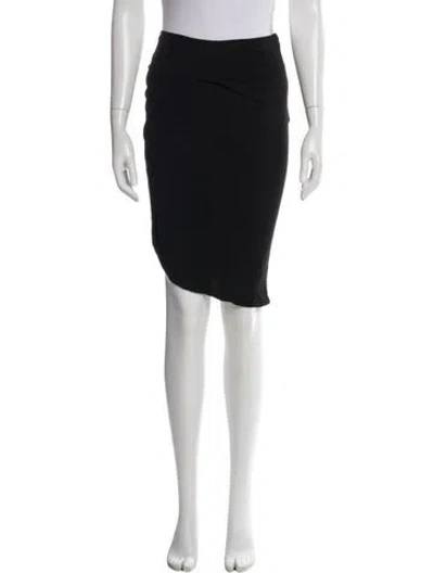 Pre-owned Celine Vintage Knee-length Skirt In Black
