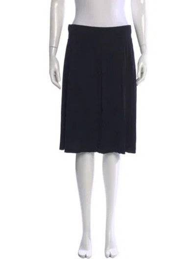 Pre-owned Celine Vintage Knee-length Skirt In Black