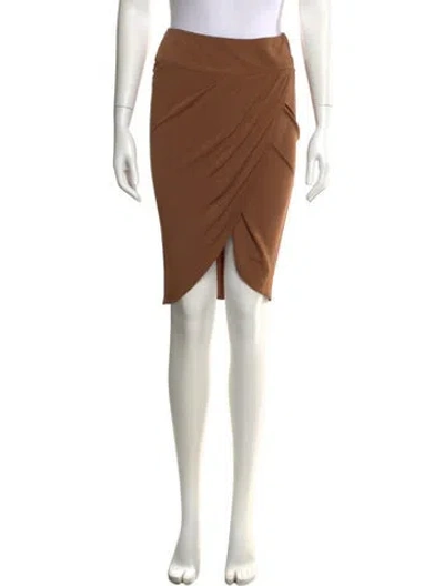 Pre-owned Celine Vintage Knee-length Skirt In Brown
