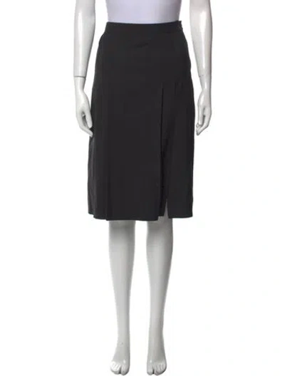 Pre-owned Celine Vintage Knee-length Skirt In Gray