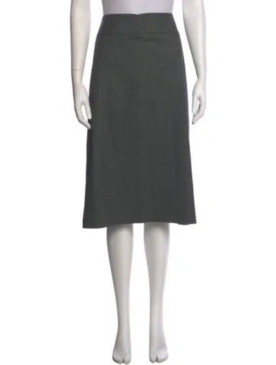 Pre-owned Celine Vintage Knee-length Skirt In Gray