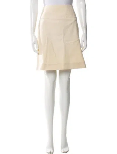 Pre-owned Celine Vintage Knee-length Skirt In Neutral