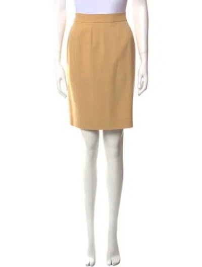 Pre-owned Celine Vintage Knee-length Skirt In Neutral