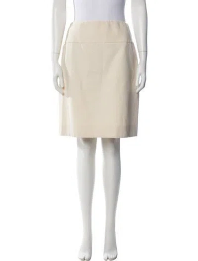 Pre-owned Celine Vintage Knee-length Skirt In Neutrals