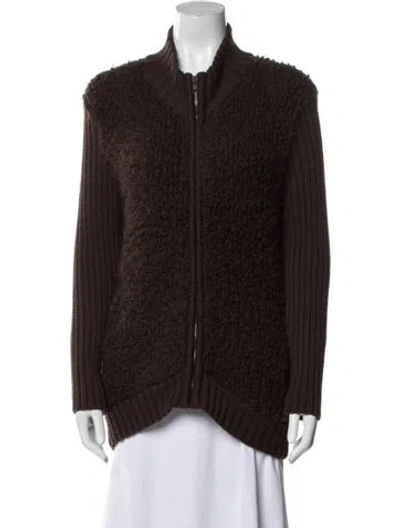 Pre-owned Celine Vintage Late 1970's - Early 1980's Sweater In Brown
