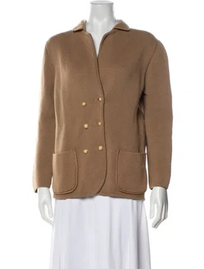Pre-owned Celine Vintage Late 1970's - Early 1980's Sweater In Neutral