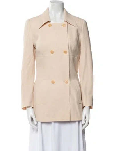 Pre-owned Celine Vintage Late 1980's - Early 1990's Blazer In Neutral