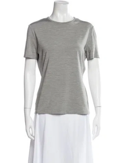 Pre-owned Celine Vintage Late 1980's - Early 1990's T-shirt In Gray
