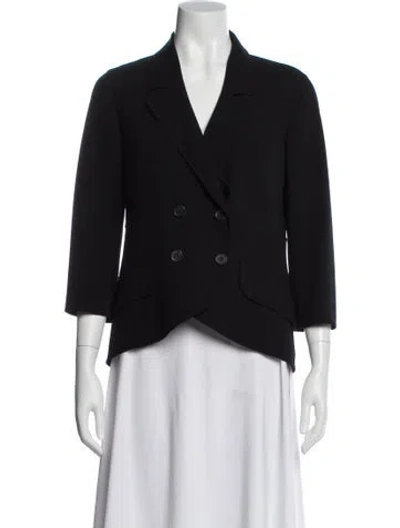 Pre-owned Celine Vintage Late 1990's - Early 2000's Blazer In Black