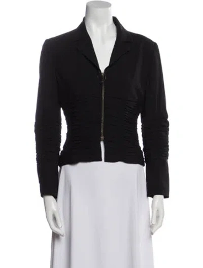 Pre-owned Celine Vintage Late 1990's - Early 2000's Blazer In Black