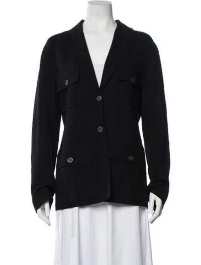 Pre-owned Celine Vintage Late 1990's - Early 2000's Blazer In Black
