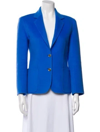 Pre-owned Celine Vintage Late 1990's - Early 2000's Blazer In Blue