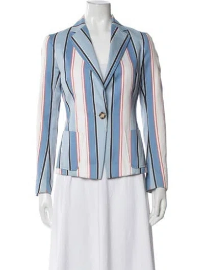 Pre-owned Celine Vintage Late 1990's - Early 2000's Blazer In Blue