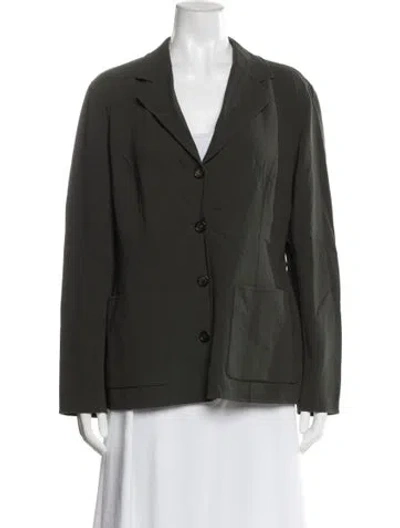 Pre-owned Celine Vintage Late 1990's - Early 2000's Blazer In Gray