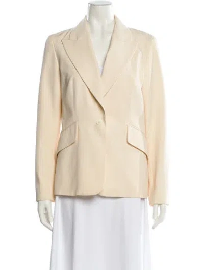 Pre-owned Celine Vintage Late 1990's - Early 2000's Blazer In Neutral