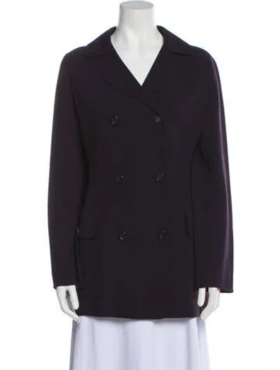 Pre-owned Celine Vintage Late 1990's - Early 2000's Blazer In Purple