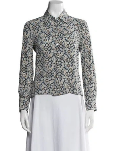 Pre-owned Celine Vintage Late 1990's - Early 2000's Blouse