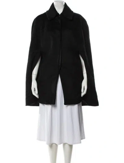 Pre-owned Celine Vintage Late 1990's - Early 2000's Cape In Black