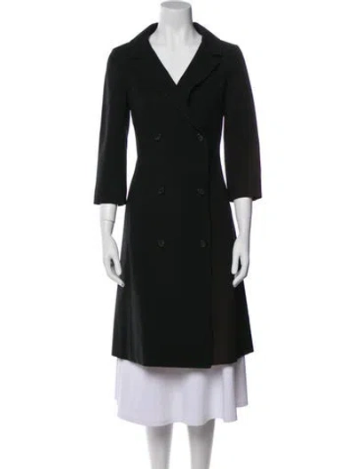 Pre-owned Celine Vintage Late 1990's - Early 2000's Coat In Black