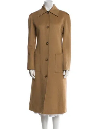 Pre-owned Celine Vintage Late 1990's - Early 2000's Coat In Neutral